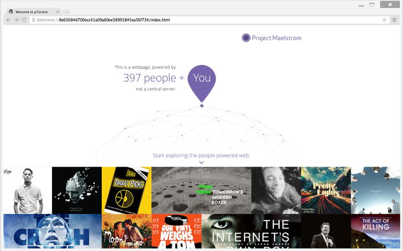 Project Maelstrom: ya disponible la beta pública del navegador de BitTorrent