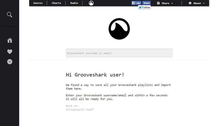 Llega StreamSquid, una alternativa legal a Grooveshark