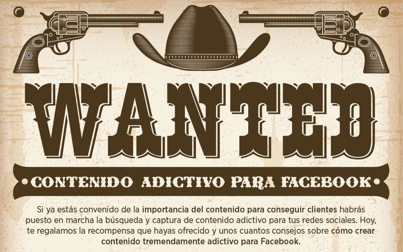 ¿Cómo crear contenido adictivo para Facebook? (infografía)