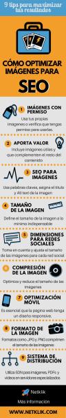 ¿Cómo optimizar perfectamente imágenes para SEO? (infografía)