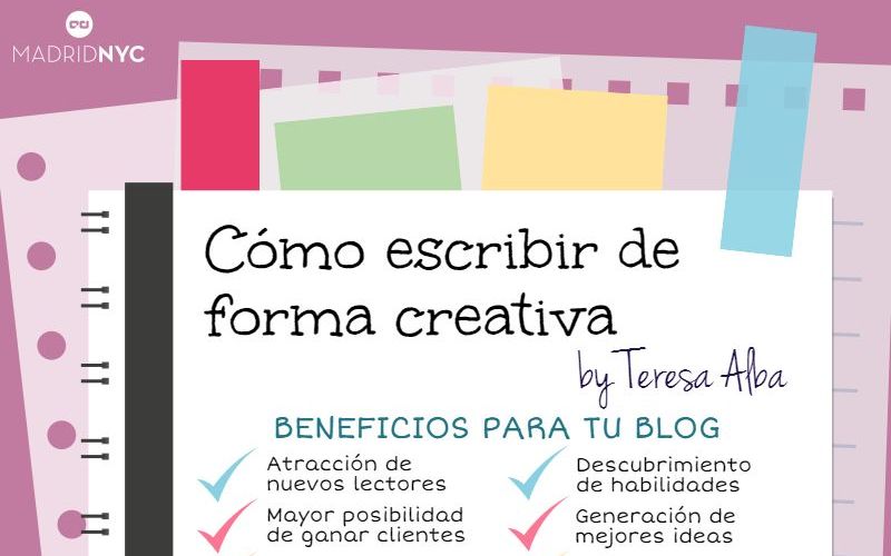 Consejos para escribir contenidos de forma creativa (infografía)