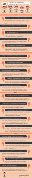 20 motivos por los que otras personas pueden odiar tu Presencia Digital (infografía)