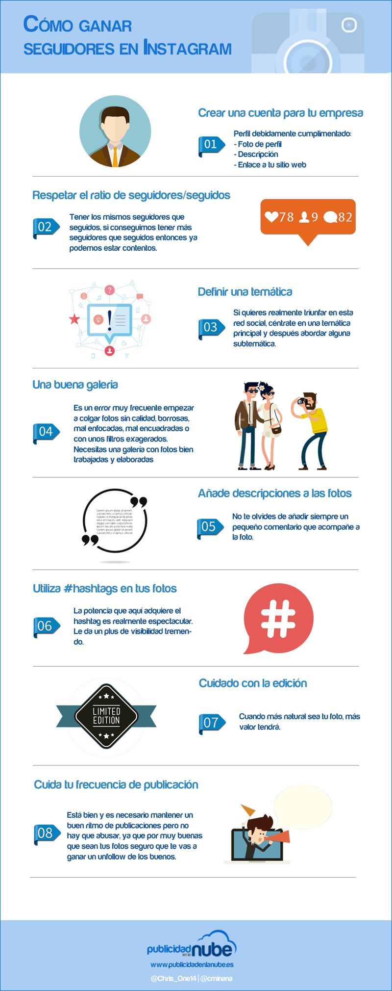 ¿Cómo conseguir seguidores en Instagram? (infografía)