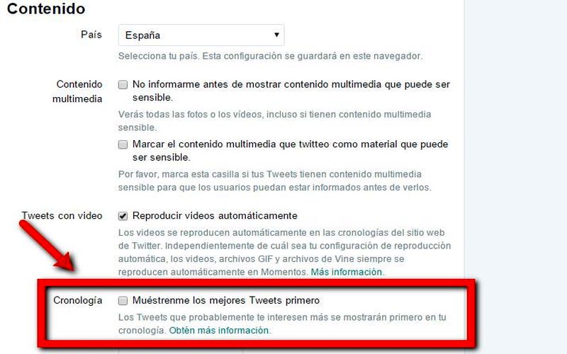 Finalmente llegó el nuevo algoritmo de Twitter a la timeline