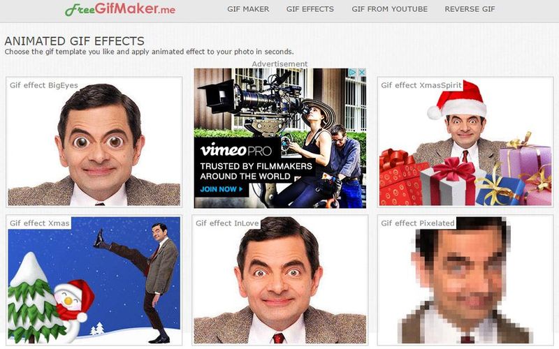 FreeGifMaker: 4 utilidades web para crear y editar GIF animados