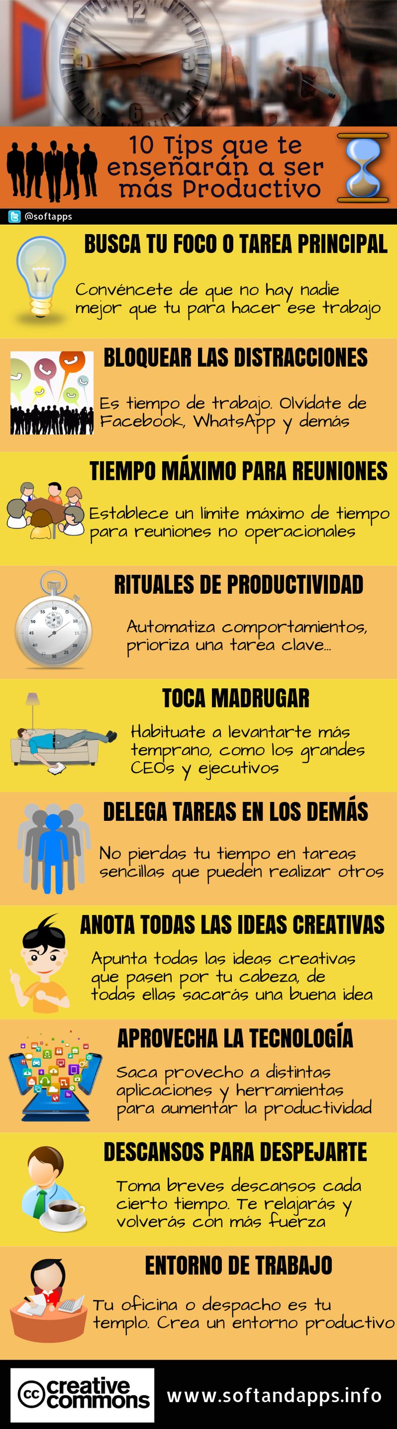 10 Tips que te enseñarán a ser más Productivo