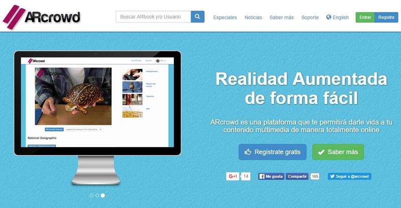 Crea contenidos multimedia en Realidad Aumentada online