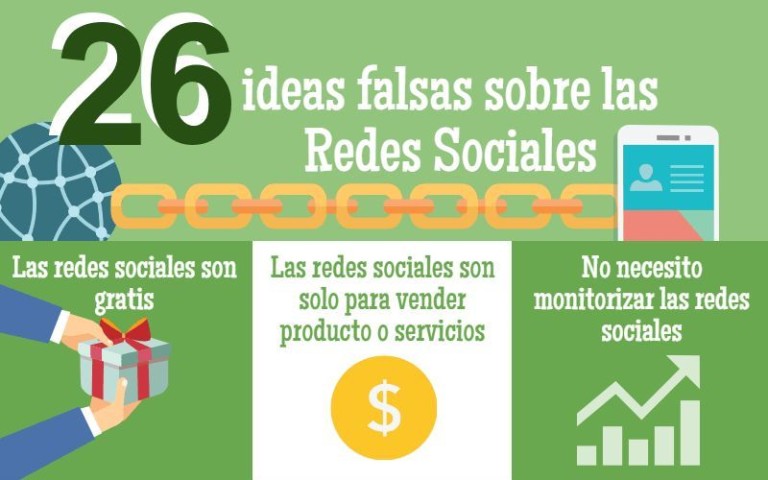 Desmontando 26 Mitos Sobre Las Redes Sociales Infografía 1399