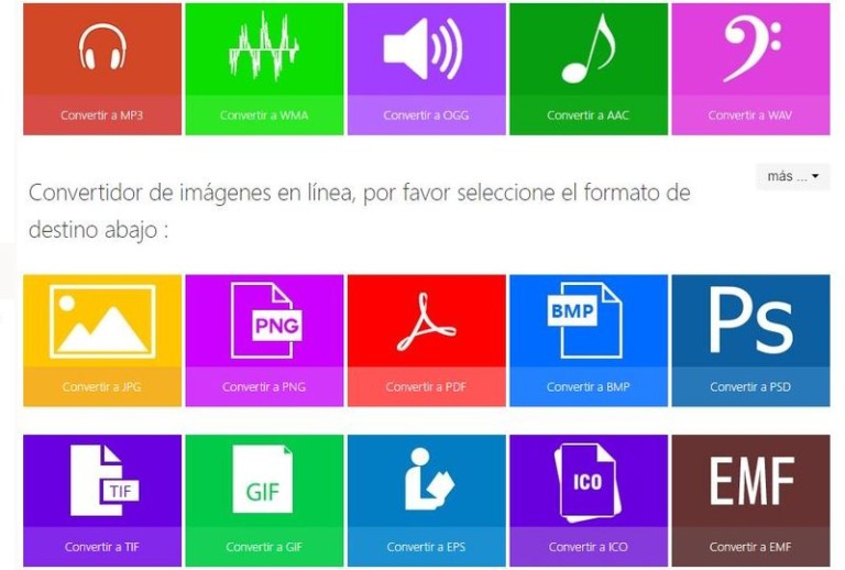 Office Converter Utilidad Web Para Convertir Más De 500 Formatos De Archivos 3588