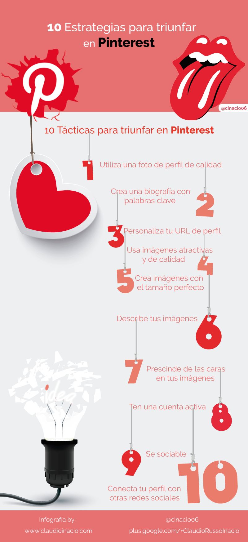 10 Estrategias para Destacar en Pinterest (infografía)