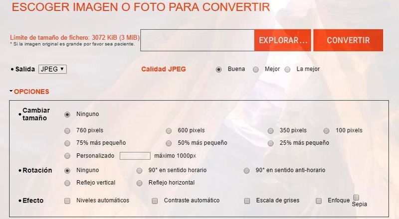 5 utilidades web para redimensionar imágenes y preservar su calidad