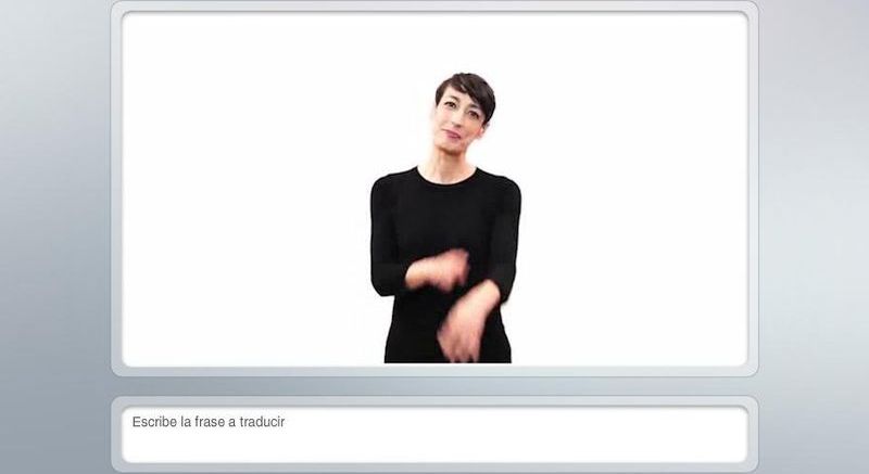 Lenguaje de Signos: 2 páginas gratuitas para traducir online