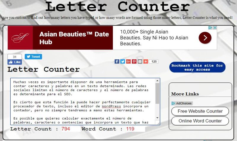 10 mejores aplicaciones web para contar caracteres y palabras en un texto
