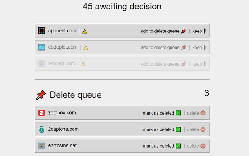 Web para darte de baja en todos tus servicios de Internet (o en los que quieras)