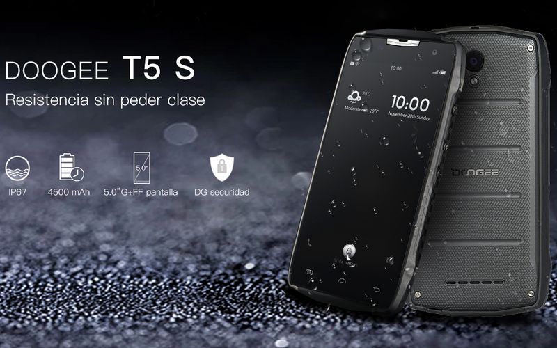 Doogee T5S: nuevo smartphone de la serie T5 que te va a interesar