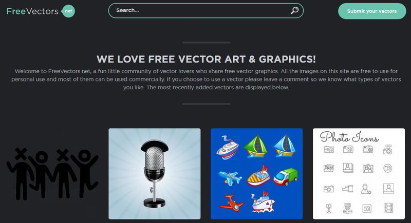 5 excelentes páginas con Vectores gratis para los Diseñadores