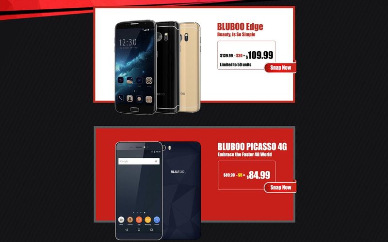 Smartphones Bluboo a precio de chollo por el Black Friday