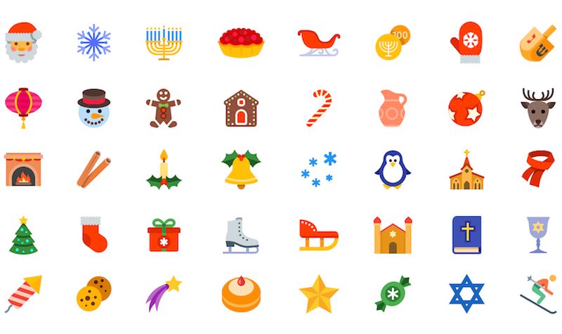 40 iconos navideños gratis disponibles en varios formatos