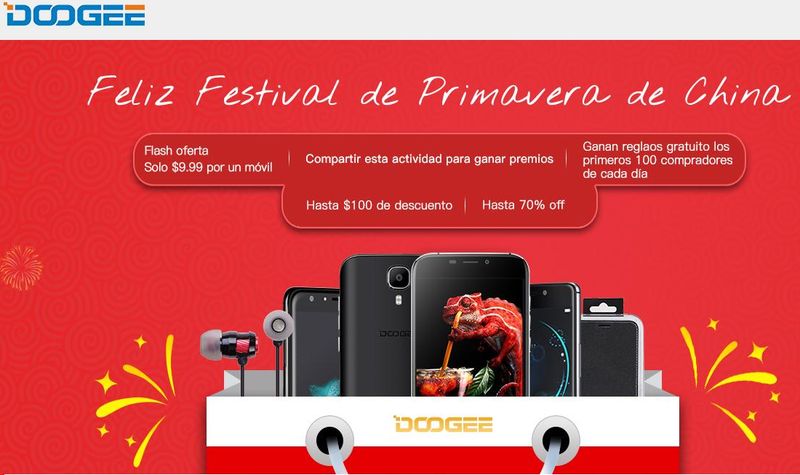 Increíbles ofertas y grandes gangas en teléfonos Doogee por Promoción