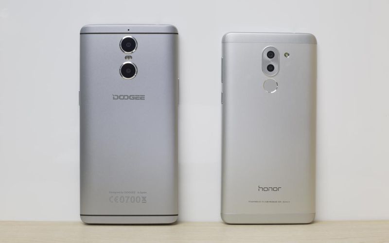 Comparativa del Doogee Shoot 1 vs Huawei Honor 6X