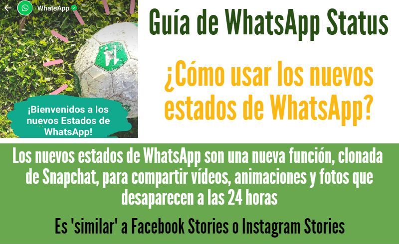 Guía de WhatsApp Status: cómo usar los nuevos estados de WhatsApp