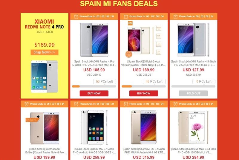 Los fans de XiaoMi no pueden desaprovechar estas excelentes ofertas