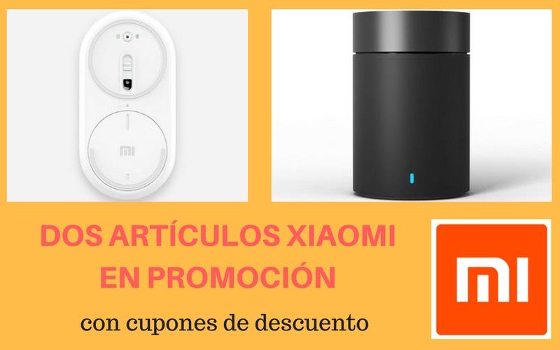 Dos ofertas en artículos XiaoMi que a lo mejor te interesan