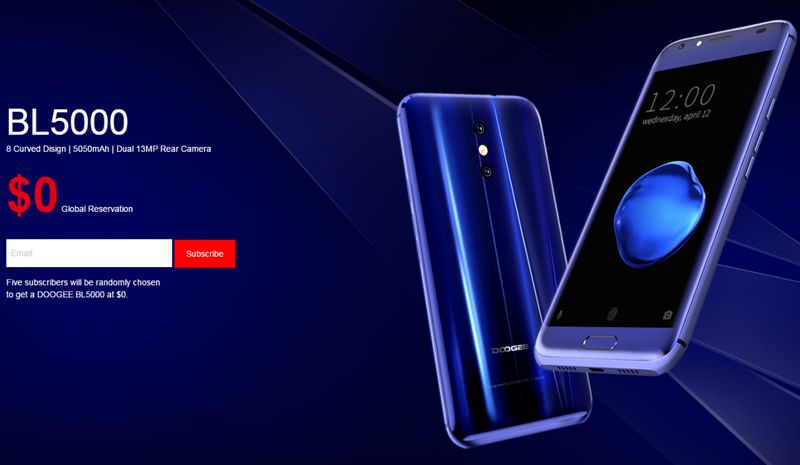 Doogee lanzará el BL5000, con gran batería como característica principal