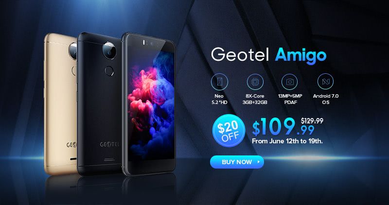 Preventa del Geotel Amigo, interesante teléfono por tan solo $109.99