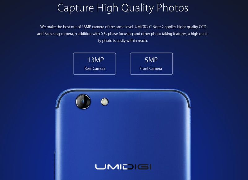 UMIDIGI C NOTE 2: preventa de un buen smartphone por $129.99