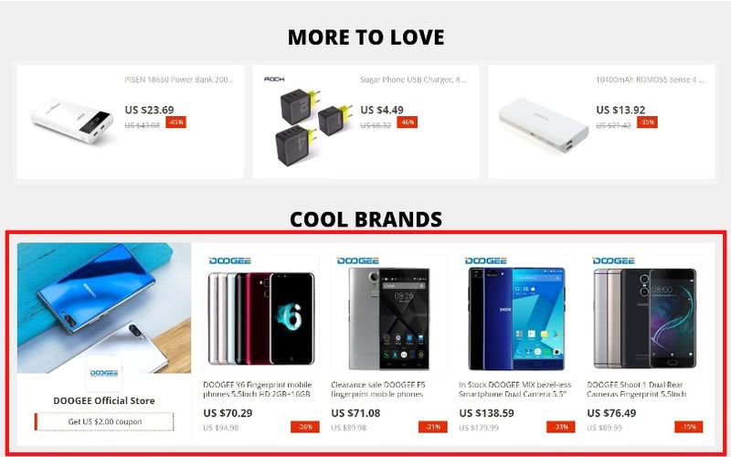 Nuevos teléfonos Doogee con un gran descuento en Aliexpress