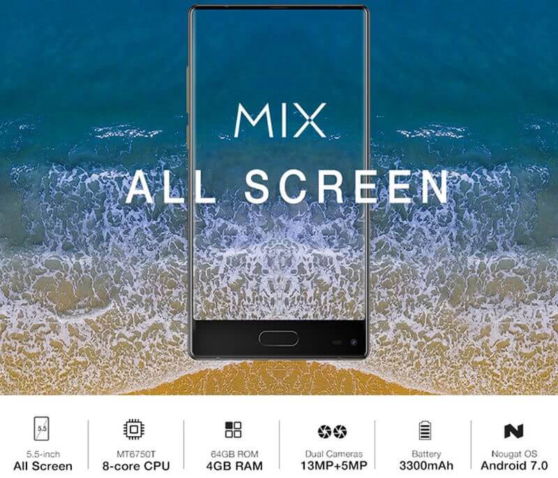 Ulefone MIX: smartphone genial con precio realmente asequible