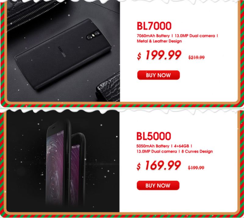 Ofertas de Navidad de DOOGEE, hasta un 20% de descuento