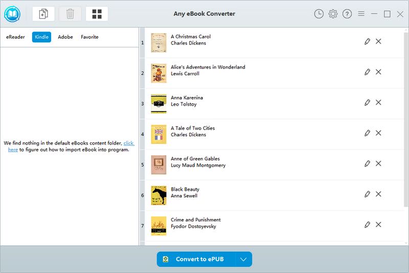 Any eBook Converter: mejor convertidor de eBooks para Windows