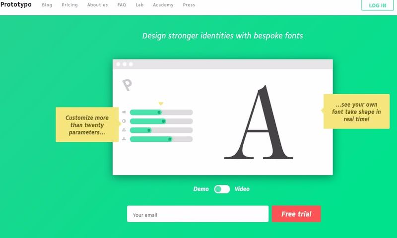 Crear tipografía online y gratis con estas 3 aplicaciones web