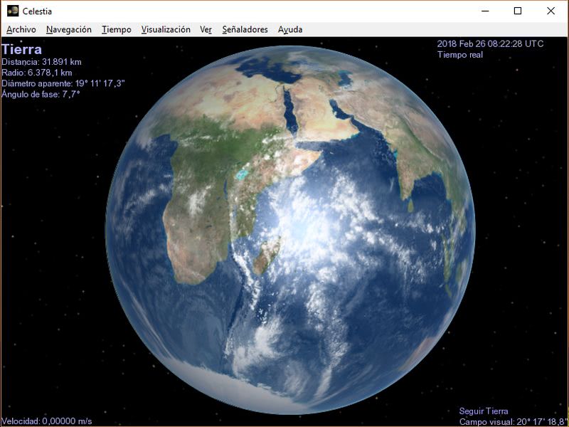 Software planetario gratuito para Windows, Linux y Mac OS X