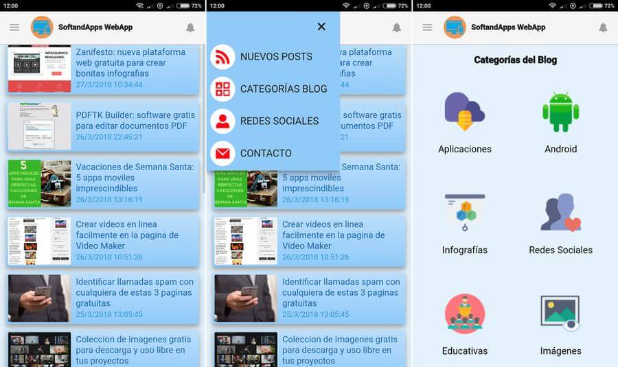 Lanzamos la webapp móvil de Soft & Apps (Android, iPhone)