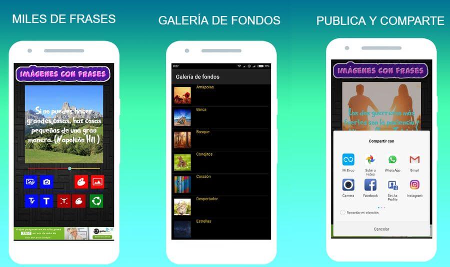 Crear imágenes con texto en Android con esta app gratuita