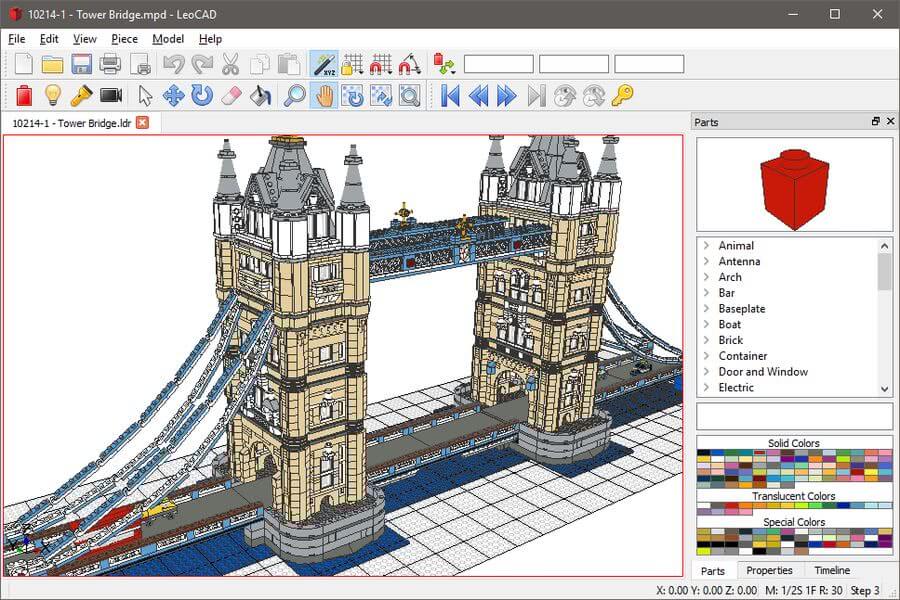 lego 3d modeling software