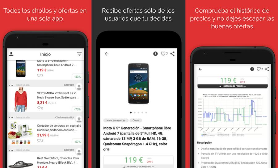 Chollos en tu móvil para aprovechar las gangas y ahorrar en tus compras