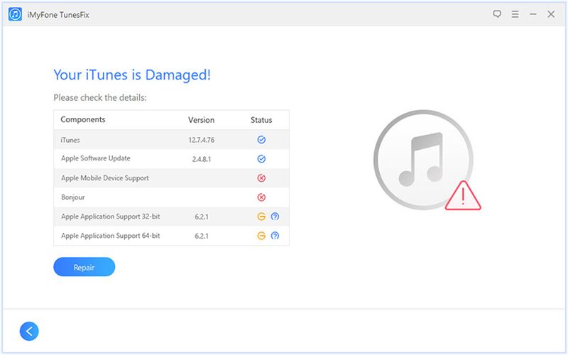 iMyFone TunesFix: software para detectar y solucionar problemas de iTunes