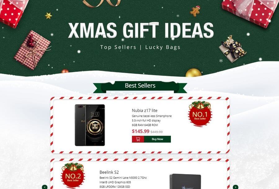 Ofertas de Navidad en smartphones, gadgets y regalos en general