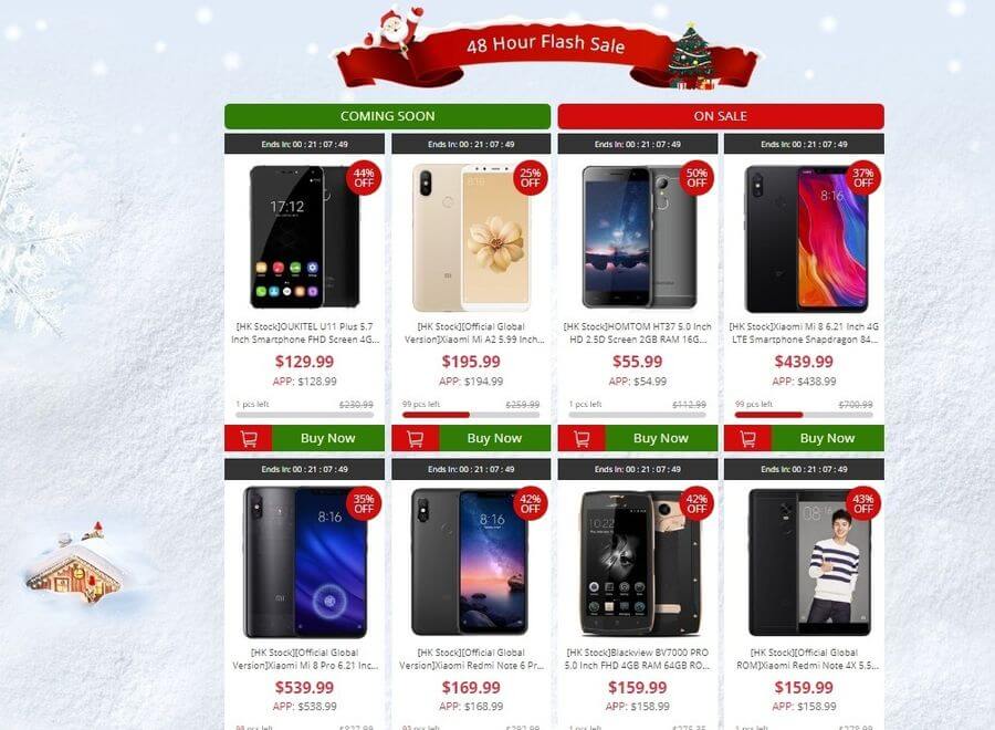 Ofertas de Navidad en smartphones, gadgets y regalos en general