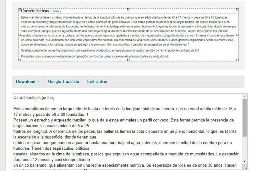 Extraer texto de imágenes online