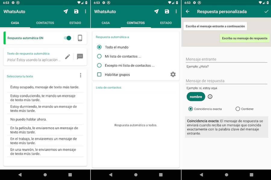 Responder automáticamente mensajes de WhatsApp con WhatsAuto