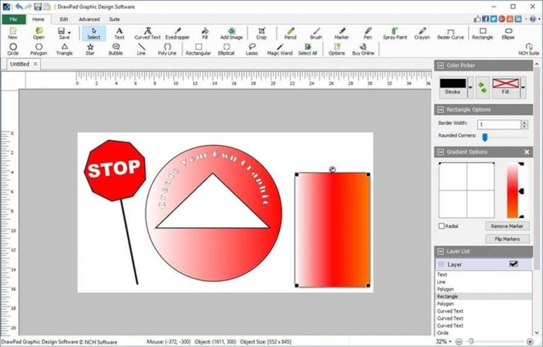 drawpad graphic editor