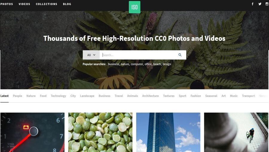 ISO Republic: miles de fotos y vídeos gratis para tus proyectos