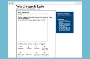 Word Search Labs