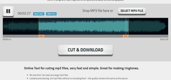 cortar mp3 online
