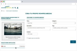 Crear rompecabezas gratis y online